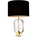 Casa Padrino Luxus Tischleuchte Gold 22 x 43 x H 67 cm - Luxus Hotel Leuchte