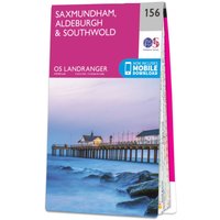 Ordnance Survey OS Map of Saxmundham, Aldeburgh & Southwold: Landranger 156