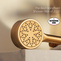 Filtered Shower Head | Colour: Brushed Gold