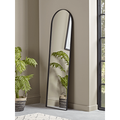Slim Arch Mirror - Black