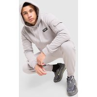 McKenzie Rocco Cargo Overhead Hoodie, Grå