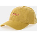 Casquette réglable avec visière et inscription devant