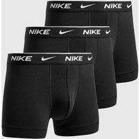 Nike 3 Pack Boxershorts Heren, zwart