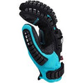 Makita Advanced Impact ANSI2 Demolition Gloves Black / Blue M Pack of 1