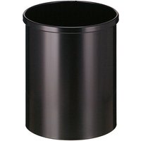 Prullenbak Prime 15 liter Zwart | 15 liter | Van metaal | Verkrijgbaar in 2 kleuren