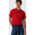North Sails - Polo con bordi a righeNorth SailsMolten lavaXL