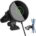 Magnetic Car Wireless Charger Phone Holder Stand for iPhone 17 16 15 14 13 12 Pro Max Car Mount Chargers Fast Charging Station