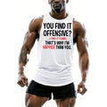 Men's casual patterned printed stylish elastic comfortable vest for summer, large size, loose fit