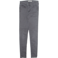 LEVI'S Womens Jeans Black Slim Skinny W26 L25
