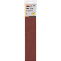 Crêpepapier Folia 250x50cm nr161 kastanjebruin