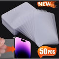 10-100PCS Plastic Card Phone Screen Opener Ultra Thin Flexible Pry Removal Tool Clear Repair Cards for Mobile Tablet LCD Screen