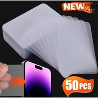 10-100PCS Plastic Card Phone Screen Opener Ultra Thin Flexible Pry Removal Tool Clear Repair Cards for Mobile Tablet LCD Screen