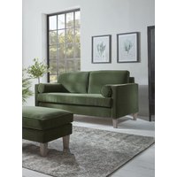 Toulon Three Seater Sofa - Cumin Opulent Cotton Velvet