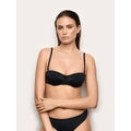 Costume fascia preformata c/coppe estraibili - Essentials / NERO / 4