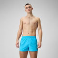 Short de bain Hommes Retro 33 cm pour Hommes Bleu Picton