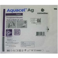 Aquacel Ag Foam 15x15cm Non-Adhesive REF:420645