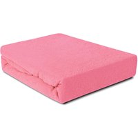 Prześcieradło Frotte 140x200 z gumką jasnoróżowe Darymex