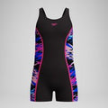 Combinaison courte Fille Hyperboom Splice Muscleback noir/rose