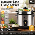 Cuiseur à riz et à la Vapeur 2 en 1