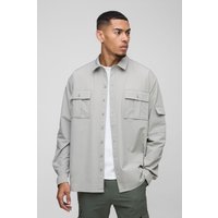 Sobrecamisa Técnica Elástica Ma1, Gris