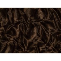 Minerva Core Range Textured Velboa Faux Fur Fabric Brown
