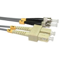 0.5m Fibre Optic Cable ST-SC 62.5/125 OM1