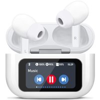 Wireless Earbuds Noise Canceling Bluetooth Earphones With Mic &amp; Touch Controls, ANC/ENC