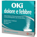 Dompé Oki Dolore e Febbre 25mg Ketoprofene, 12 Compresse Effervescenti