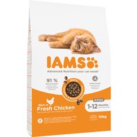 IAMS Advanced Nutrition Kitten con pollo fresco - 10 kg