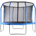 Air King Pro 12ft Trampoline with Safety Enclosure Blue