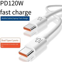 Fiberglass-Reinforced USB-C to USB-C Fast Charging Cable