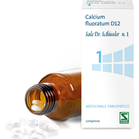 Schwabe Pharma Sali Dr. Schüssler -  Calcium fluoratum D12 Sale Dr. Schussler N.1 (fluoruro di calcio), 200 Compresse
