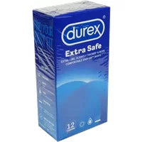 Durex Extra Safe Latex Condoms 12 pack