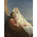 Ary Scheffer, Saints Augustine and Monica Print