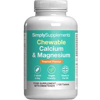 Chewable Calcium Magnesium (120 Tablets)