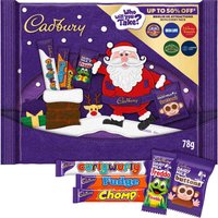 Cadbury Christmas Chocolate Selection Pack 78g