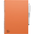 MOYU Erasable Notebook - A5 Stone Paper - Hardcover - Sunset Orange