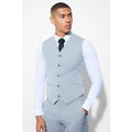Gilet Skinny Fit, Grigio