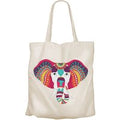 Recycled Cotton Tote Bag - Elephant