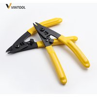 VINTOOL CFS-3 Three-port Fiber Optical Stripper Pliers Wire Strippers for FTTH Tools Optic Stripping Plier Tool