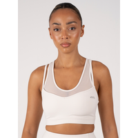 Lightweight Performance Support Sports Bra | White