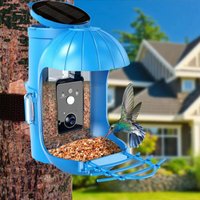 Solar-Powered Wireless  Bird Feeder Camera