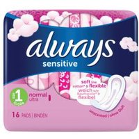 Always Sensitive Normal Sanitary Towel Pack of 8 71437 PX31535