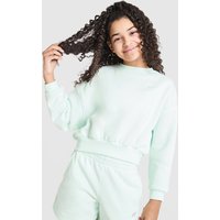Nike Girls' Club Boxt Crew Sweatshirt Junior, groen