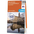 Ordnance Survey OS Map of Bradford & Huddersfield: Explorer 288