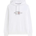 Tommy Hilfiger Script Flag Hoodie - White - XL