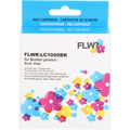 FLWR Brother LC-970BK / LC-1000BK zwart