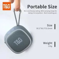 Outdoor Bicycle Riding TG659 T&G Portable Bluetooth Speaker Wireless Mini Bass FM Radio Soundbar Boombox Waterproof Loudspeaker