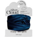 Silver Cloud Satin+ Headband Santorini Navy