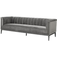 Casa Padrino Sofa Grau 230 x 86 x H. 75 cm - Luxus Kollektion